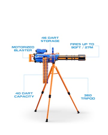 Zuru X-Shot Insanity S1 Motorized Rage Fire Gatling Gun