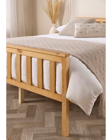 Aspire Atlantic Wooden Bed Frame