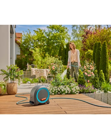 Gardena Wall-Mounted Dual Hose Box 25m