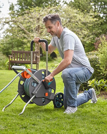 Gardena CleverRoll 50m Hose Trolley Set