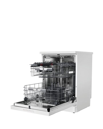 Hoover H-Dish 500 HF4B7F0W-80 14 Place Full Size WiFi Dishwasher White Install