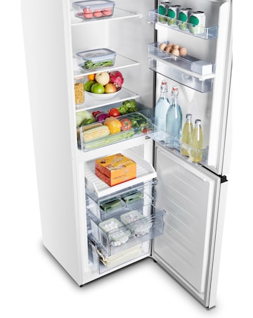 Fridgemaster MC55240E 174cm 50/50 Fridge Freezer White