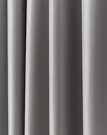 Faux Silk Pencil Pleat Blackout Curtains