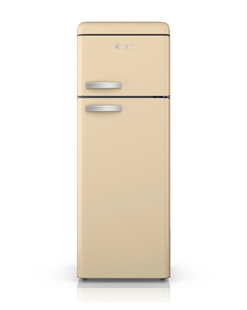 Swan SR11010CNE Retro 30/70 Top Mounted Fridge Freezer - Cream