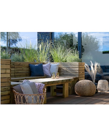 Forest Linear Corner Planter 160cm