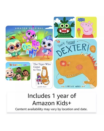 Amazon Fire 7 (2022) Kids Edition 7in 16GB Age 3-7 Tablet - Blue