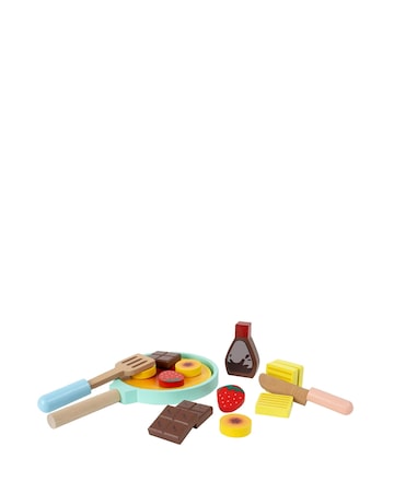 TP Owl & Fox Wooden Pancake Playset