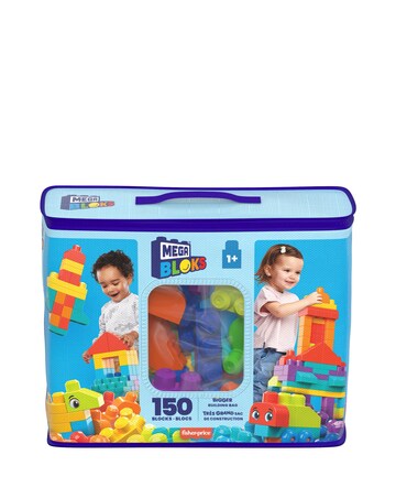 MEGA BLOKS Bigger Building Bag building set with 150 big building blocks