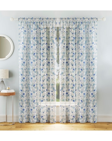 Mia Floral Printed Voile Panel