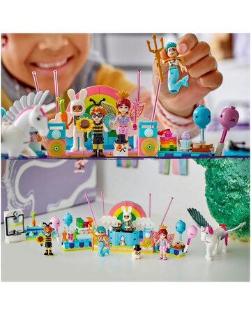 LEGO Friends Costume Party with Unicorn & Fairy Building Kit, Creative Toy 42661