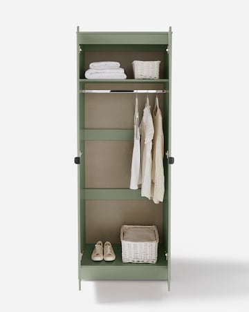 Ellison Ready Assembled 2 Door Wardrobe