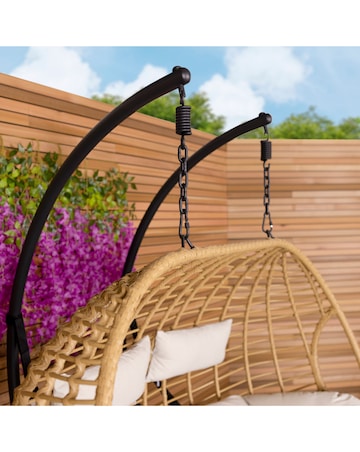 Charles Bentley Double Hanging Swing Chair