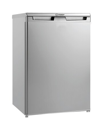 Indesit I55V1 112S UK Under Counter Fridge with Ice Box - Silver