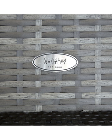 Charles Bentley 6 Seater Round Rattan Dining Set