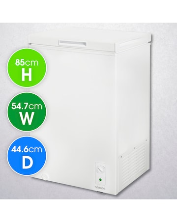 Abode A99CF0E1W Chest Freezer 99L - White