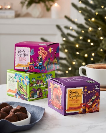 Monty Bojangles Choccy Scoffy, Caramel Haze & Pistachio Marooned bundle