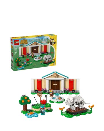 LEGO Animal Crossing Blathers's Museum Collection Model Kit, Building Set 77056