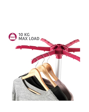 Kleeneze KL066695UKF 10kg Round Heated Airer