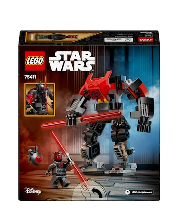 LEGO Star Wars: The Clone Wars Darth Maul Mech Building Toy for Kids 75411