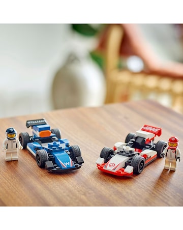 LEGO City F1 Williams Racing & Haas F1 Race Cars Set 60464
