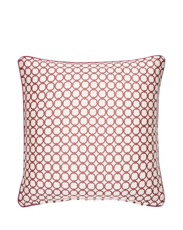 Trellis Chain Satin Cushion Cover