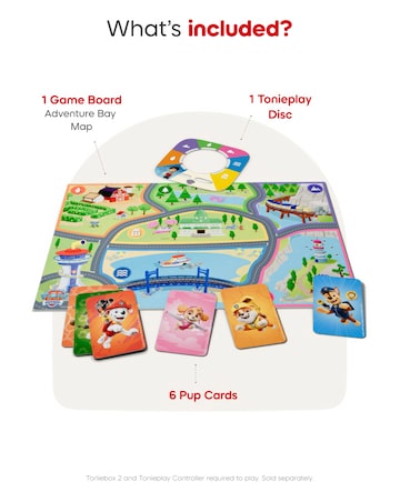 Tonies Tonieplay PAW Patrol Rescue Heroes Game Disc