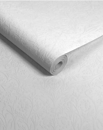 William Morris Blackthorn Paintable Wallpaper