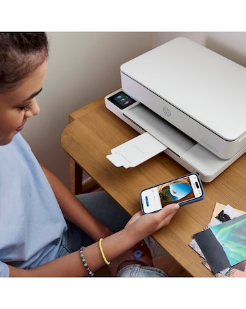 HP Envy 6530e All in One Printer - White