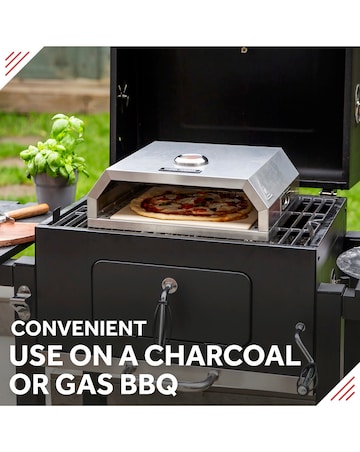 George Foreman BBQ Pizza Oven with Paddle