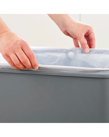 Tower 50L Rectangular Sensor Bin Grey