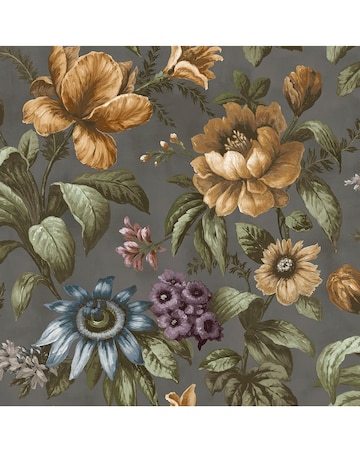 Superfresco Easy Gardenia Charcoal Wallpaper