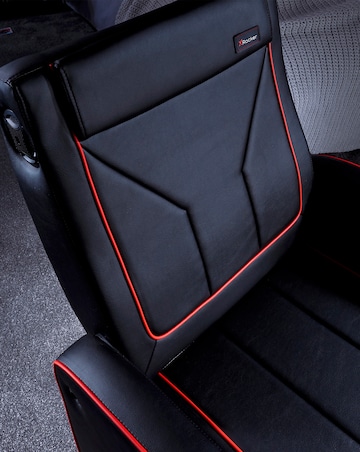 X Rocker Shift Luxe Jr 2.1 Audio Ottoman Gaming Chair for Kids