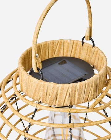 Natural Rattan Lantern
