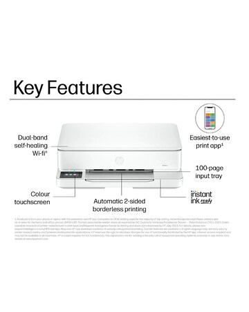 HP Envy 6120e All in One Printer - White