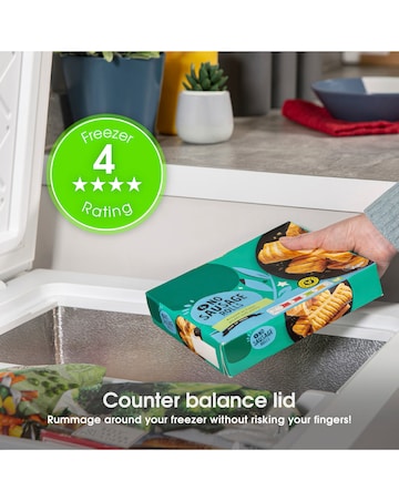 Abode A99CF0E1W Chest Freezer 99L - White