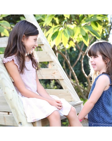 TP Galapogus Wooden Swing Set & Slide