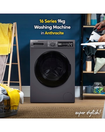Russell Hobbs 9KG/1400RPM Washing Machine - Anthracite