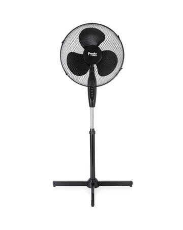Tower 16 Inch Oscillating Black Stand Fan