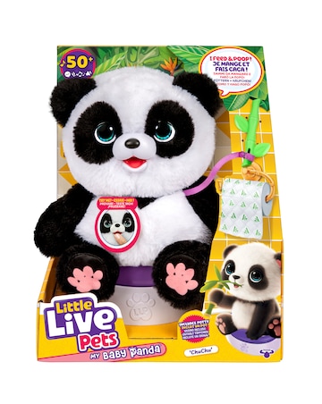 Little Live Pets My Baby Panda Chu Chu Interactive Pet