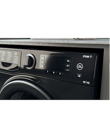 Hotpoint RD966JKDUKN 9+6KG 1600rpm Washer Dryer - Black