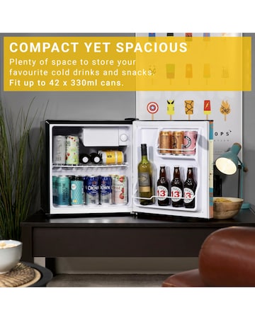 Kuhla KTTF0E6B-1011 Beer Sign Table Top Mini Fridge