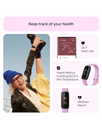 Fitbit Inspire 3 Fitness Tracker - Lilac Bliss