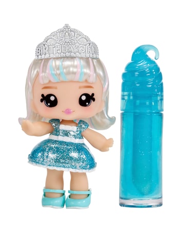 Yummiland Large Doll + Lipgloss Pet- Callie Birthday Cake