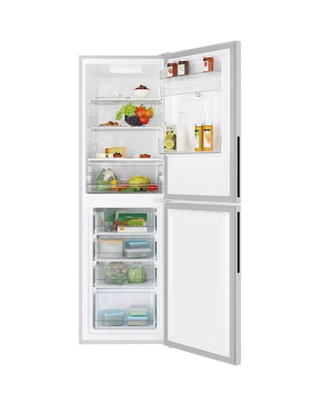 Candy CCT3L517EWSK-1 176cm High 50/50 Fridge Freezer - Silver + Install