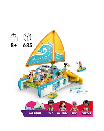 LEGO Friends Travel Boat Adventure, Kids' Building Kit 42664
