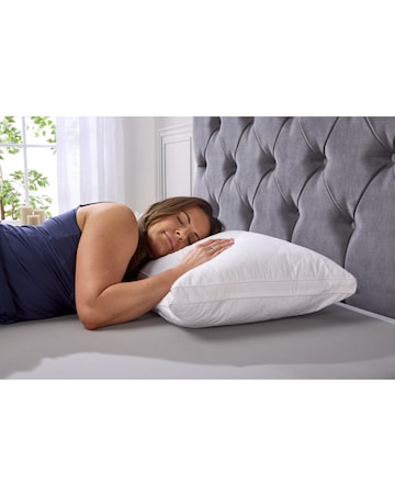 Downland Cloud Quilted Cotton Pillow