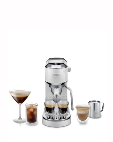 De'Longhi EC890.W Dedica Duo Espresso Coffee Machine