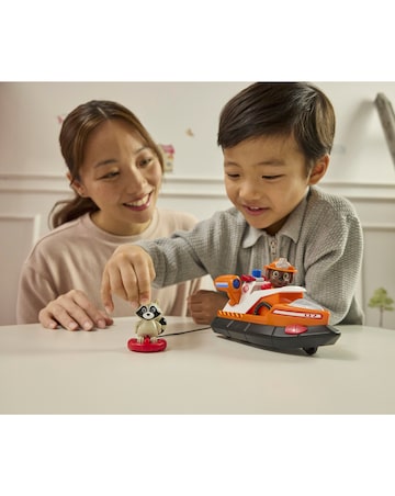 Paw Patrol Fire Rescue Vehicle Zuma with Rescue Fire Boat