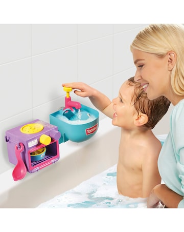 Tomy Toomies Bubble and Bake Bathtime Kitchen Bath Toy