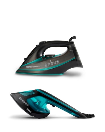 Tower Ceraglide 3100W Iron + 2 in 1 Garment Steamer & Iron